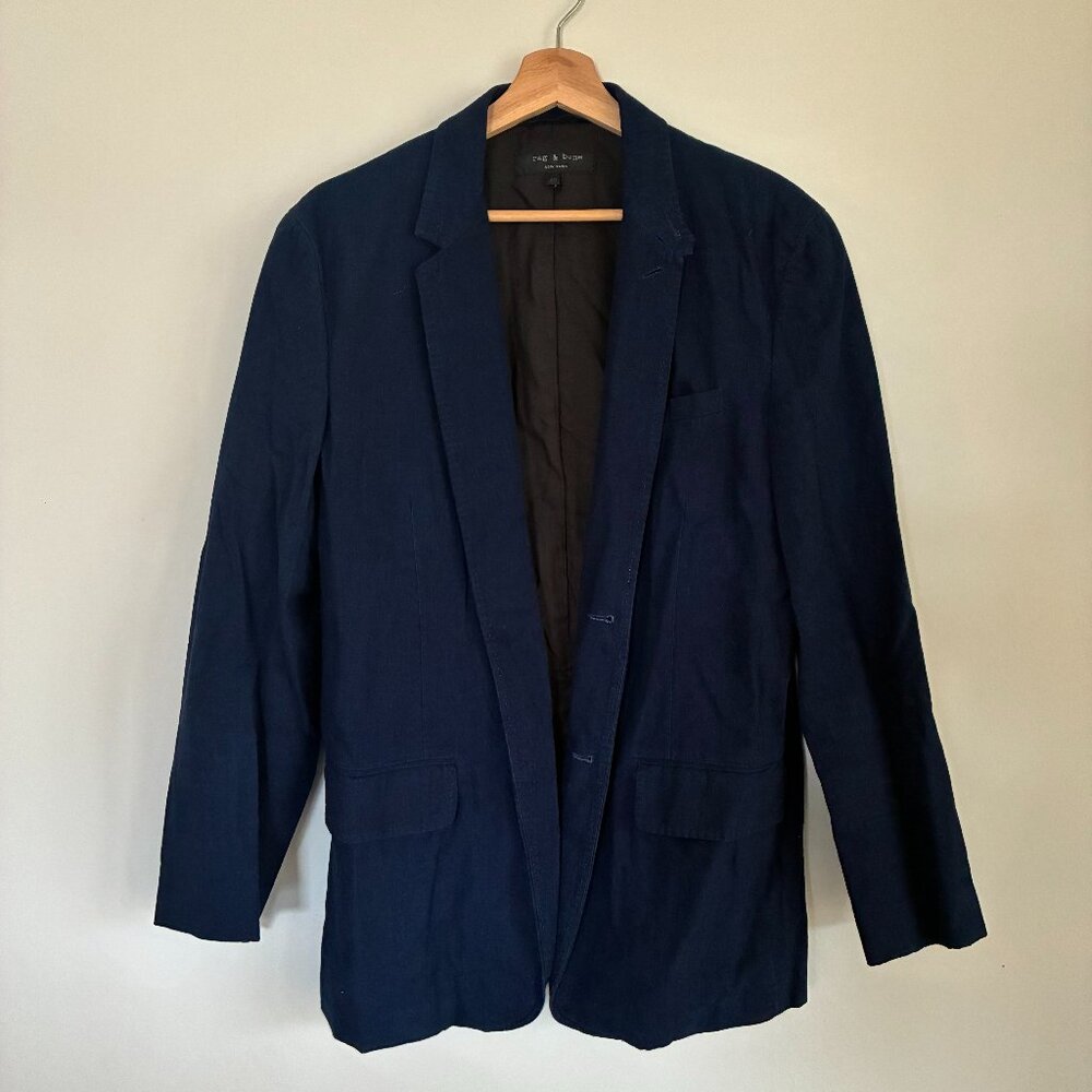 Rag and Bone Linen Blazer Men's Size 40